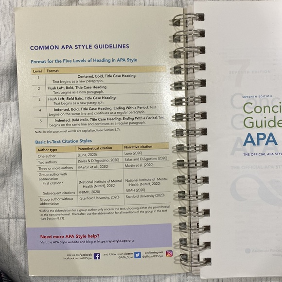 Publication Manual APA Style 7th Edition - Picture 5 of 5